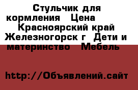 Стульчик для кормления › Цена ­ 4 000 - Красноярский край, Железногорск г. Дети и материнство » Мебель   